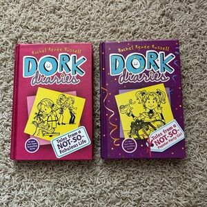 Dork Diaries Hardcover Books 1 and 2